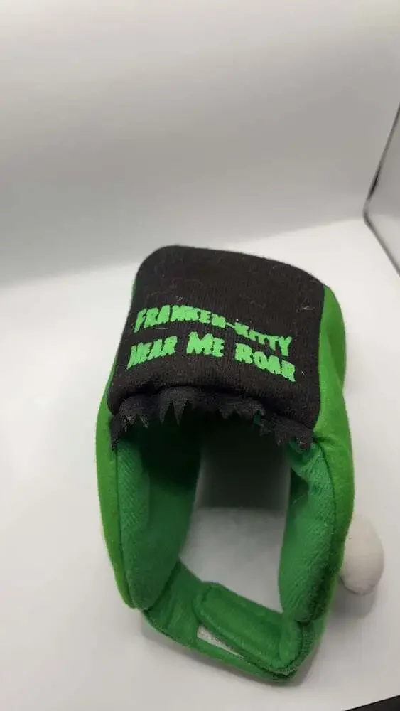 Frankenstein cat headpiece New